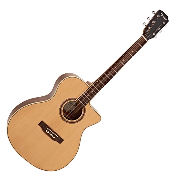 Hartwood Prime Single Cutaway Acoustic Guitar, Natural