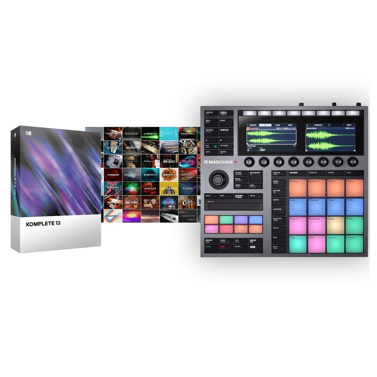 DISC Native Instruments Maschine+ with Komplete 13 at Gear4music