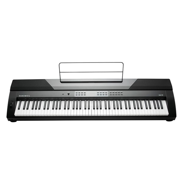 Kurzweil KA70 Portable Digital Piano - Front View with stand 