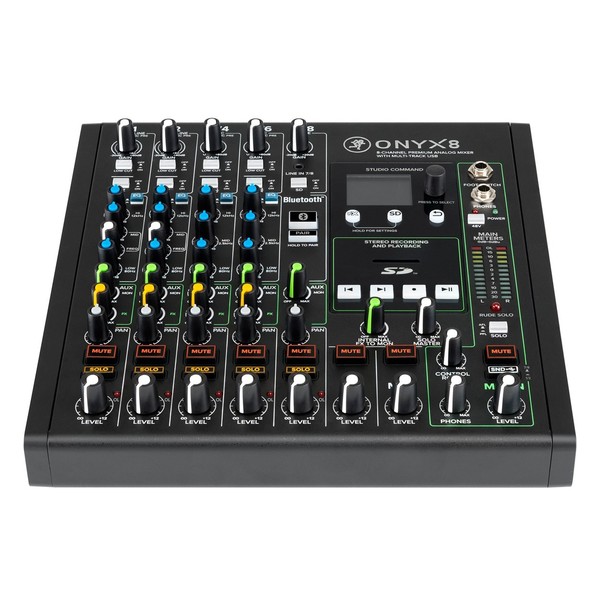Mackie ONYX 8 8-Channel Analog Mixer with Multi-Track USB at