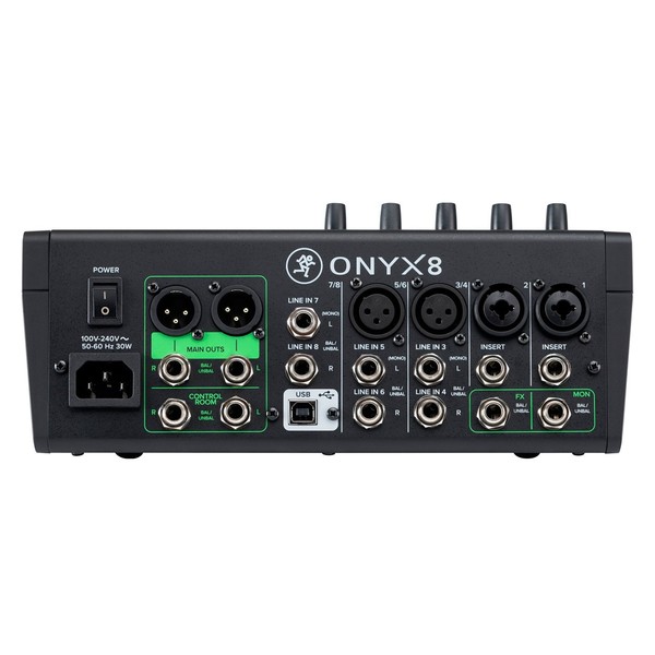 Mackie ONYX 8 8-Channel Analog Mixer with Multi-Track USB at 