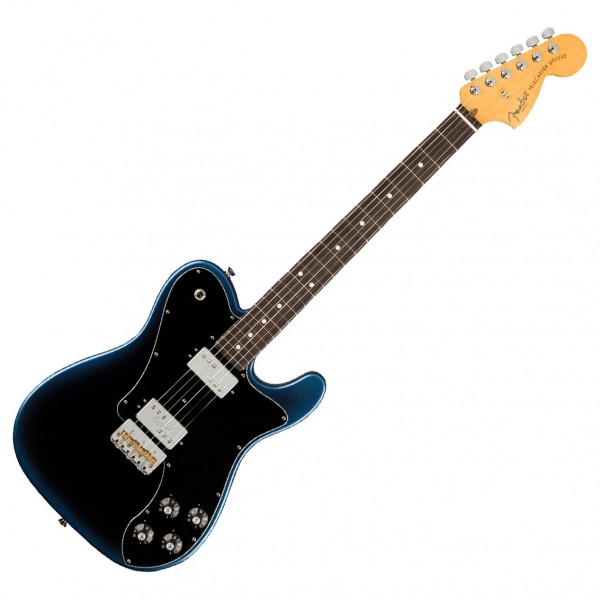 Fender American Pro II Telecaster Deluxe RW, Dark Night - front