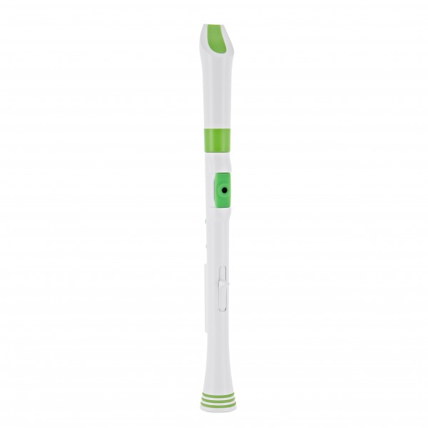 Nuvo Recorder+ with Hard Case, White and Green