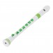 Nuvo Recorder+ with Hard Case, White and Green