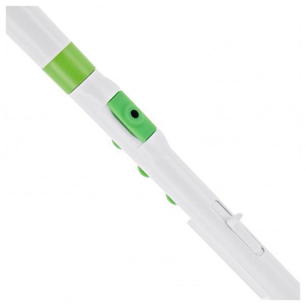 Nuvo Recorder+ with Hard Case, White and Green