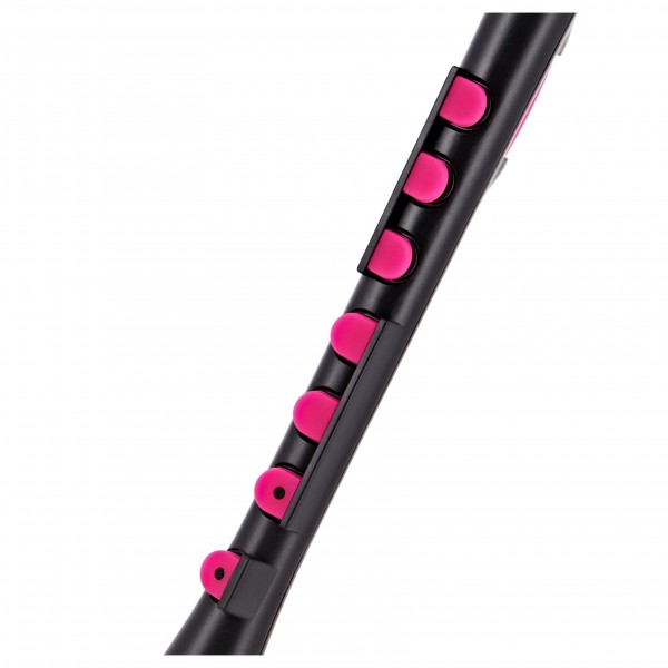 Nuvo Recorder+ with Hard Case, Black and Pink