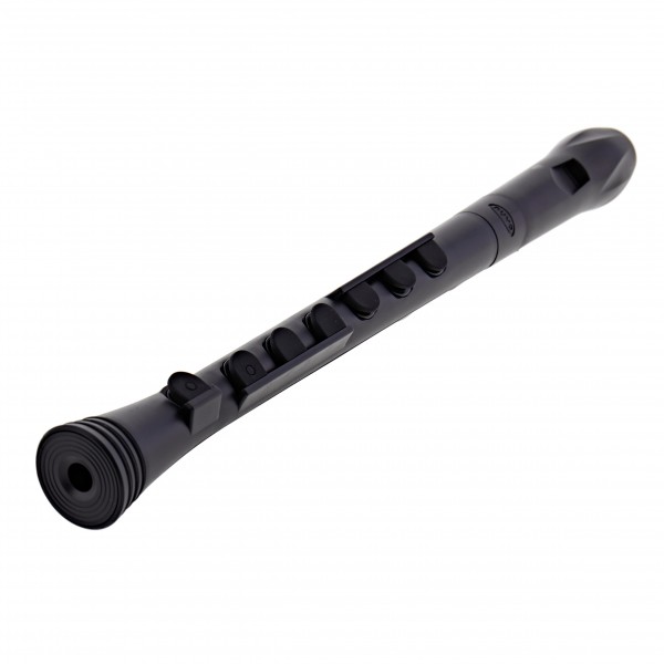 Nuvo Recorder+ with Hard Case, Black and Black