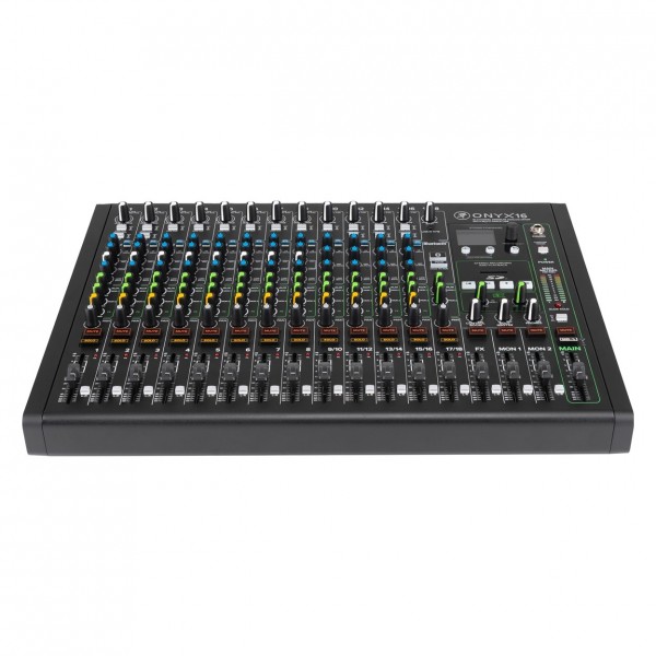 Mackie ONYX 16 16-Channel Analog Mixer with Multi-Track USB - Front