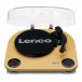 Lenco LS-40 Turntable mit eingebauten Lautsprechern, Holz