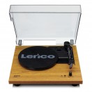 Lenco LS-10 Tocadiscos con Altavoces Integrados, Color Madera