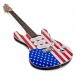 LA Electric Guitar + Amp Pack, Stars and Stripes