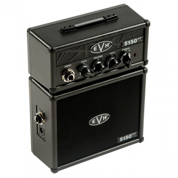 EVH Micro Stack, Stealth Black- Angled