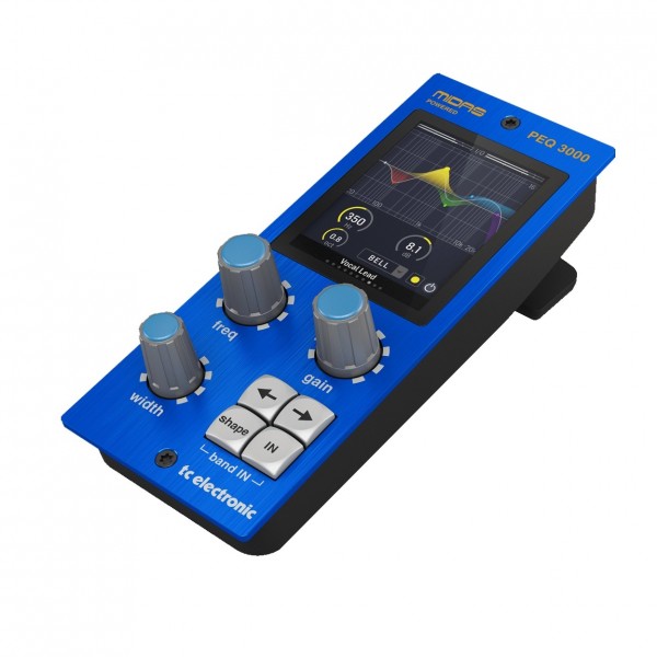 TC Electronic PEQ 3000-DT Parametric Channel Interface - Side View 1