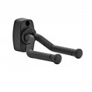 K&M 16280 Guitar Wall Mount, Black