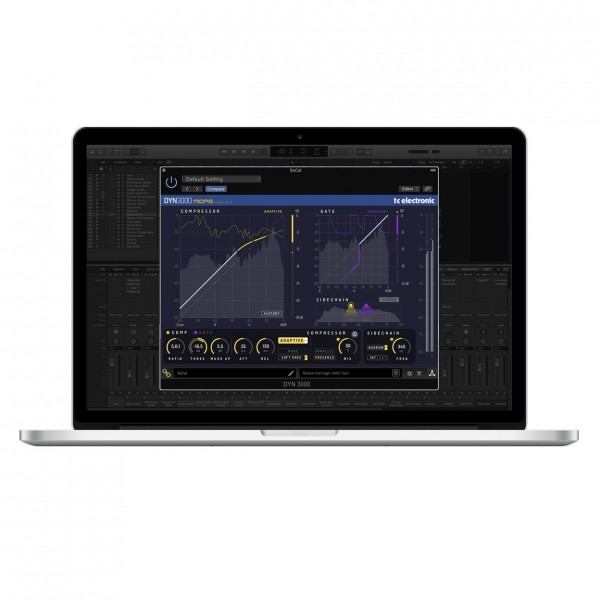 TC Electronic DYN 3000-DT Dynamics Plug-In ( No Macbook Included)