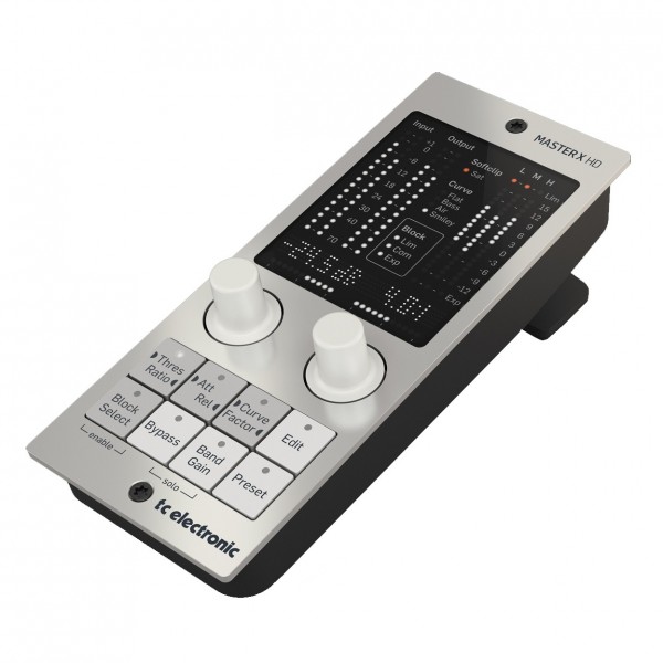 MASTER X HD Dynamics Processor Plug-In and Controller - Side View 1