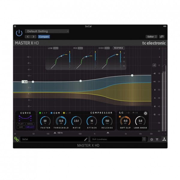 TC Electronic MASTER X HD Dynamics Processor Plug-In 