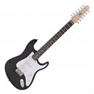 LA Deluxe 12-strunska električna kitara od Gear4music