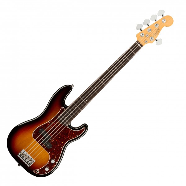 Fender American Pro II Precision Bass V RW, 3-Tone Sunburst