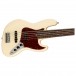 Fender American Pro II Jazz Bass V RW, Olympic White close