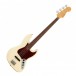 Fender American Pro II Jazz Bass Fretless RW, Olympic White