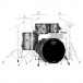 Mapex Saturn Evolution Birch/Walnut 22'' 4pc, Gun Metal Grey