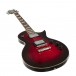 ESP LTD EC-256 FM, See-Thru Black Cherry - body left