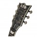 ESP LTD EC-401QM, See-Thru Black Satin - headstock