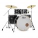 Pearl Export EXX 22'' Am. Fusion Drums, Jet Black