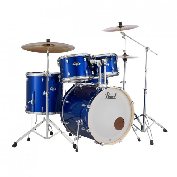 Pearl Export EXX 22" Am Fusion Drum Kit, High Voltage Blue