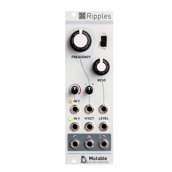 Mutable Instruments Ripples Liquid Filter V2 (8HP)