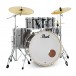 Pearl Export EXX 20 '' Fusion Drum Kit, Smokey Chrome