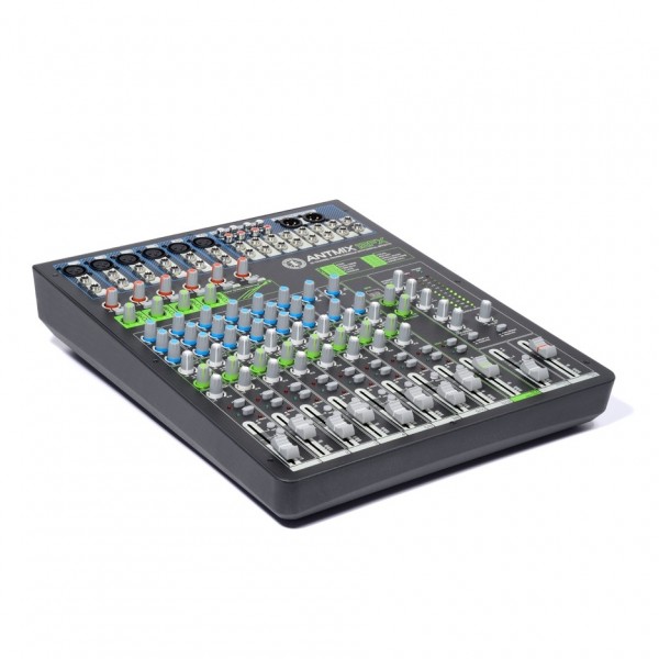 ANTMIX 12FX 12-Channel Analog Mixer with FX - Side View 