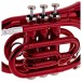 Stagg TR247S Pocket Trumpet, Red