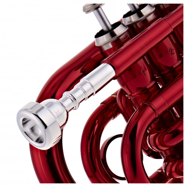 Stagg TR247S Pocket Trumpet, Red