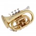 Stagg TR245S Pocket Trumpet, Lacquer
