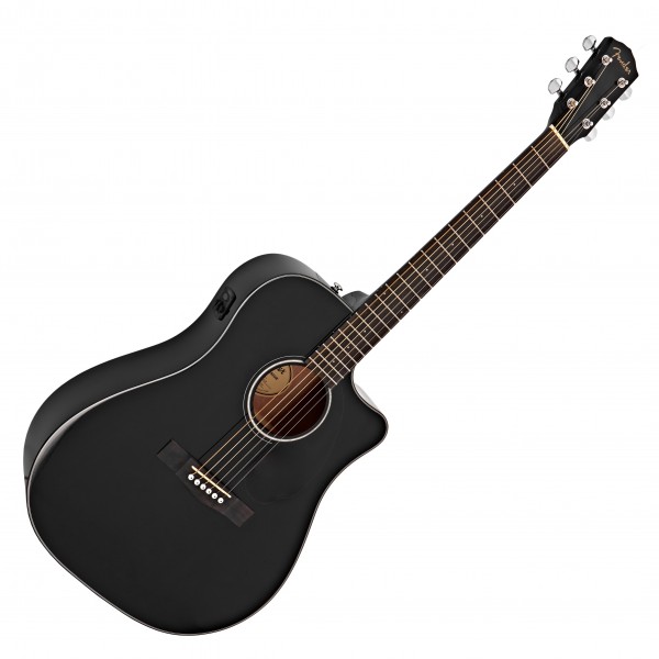 Fender CD-60SCE Dreadnought Electro Acoustic, Black