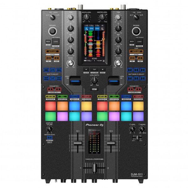 Pioneer DJM S11 SE Battle Mixer - Top 