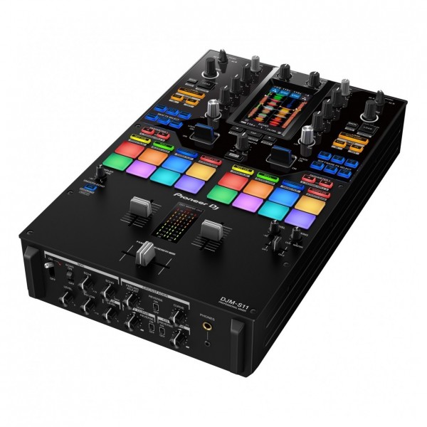 Pioneer DJM S11 Mixer - Side Angle