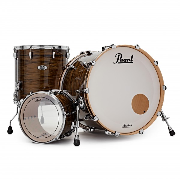 Pearl Masters MCT 3pc Shell Pack, Chrome Contrail, Bronze Oyster