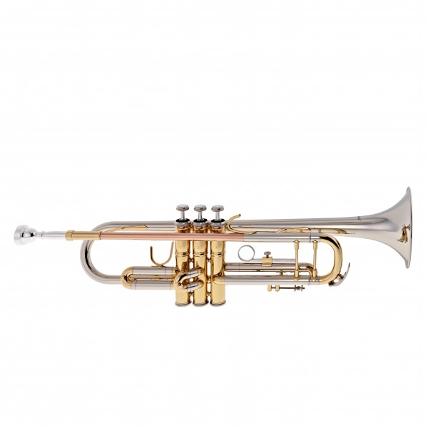 Levante by Stagg TR6315 Bb Trumpet, Nickel Silver Bell