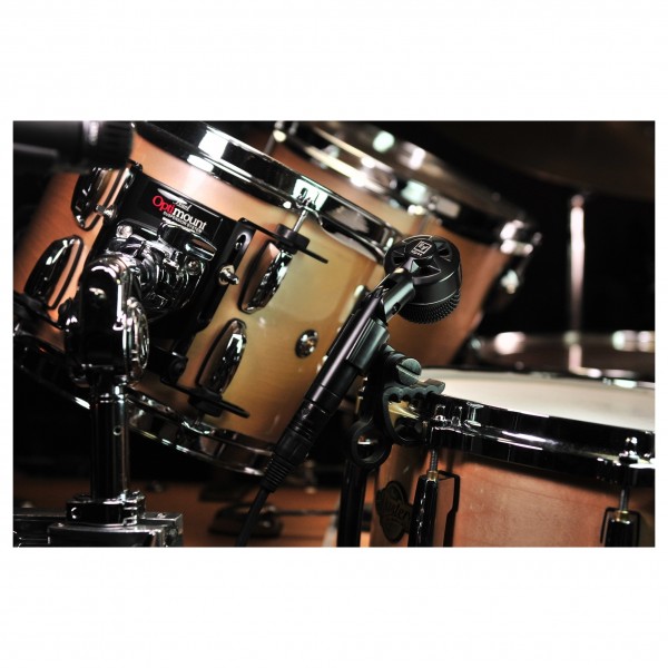Electro-Voice ND44 - Mounted on Snare 