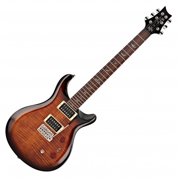 PRS SE Custom 24 35th Anniversary, Black Gold Burst