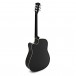 Dreadnought Cutaway Electro Acoustic Guitar, Black