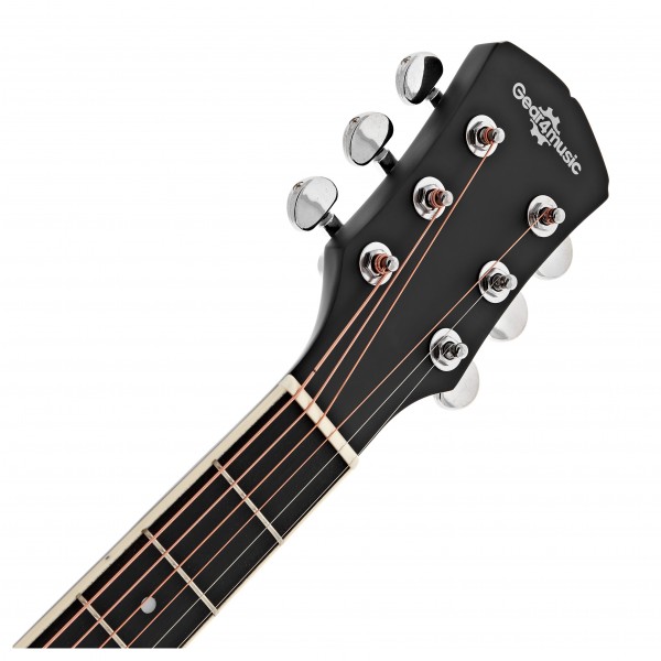 Dreadnought Cutaway Electro Acoustic Guitar, Black