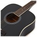 Dreadnought Electro Acoustic Guitar by Gear4music, Black