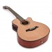 3/4 Single Cutaway Electro Acoustic Guitar by Gear4music