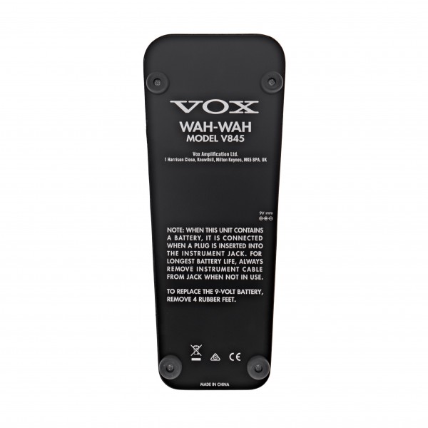 ギター VOX WAHWAH MODEL V845 Vox V845 Wah-Wah – Thomann Polska