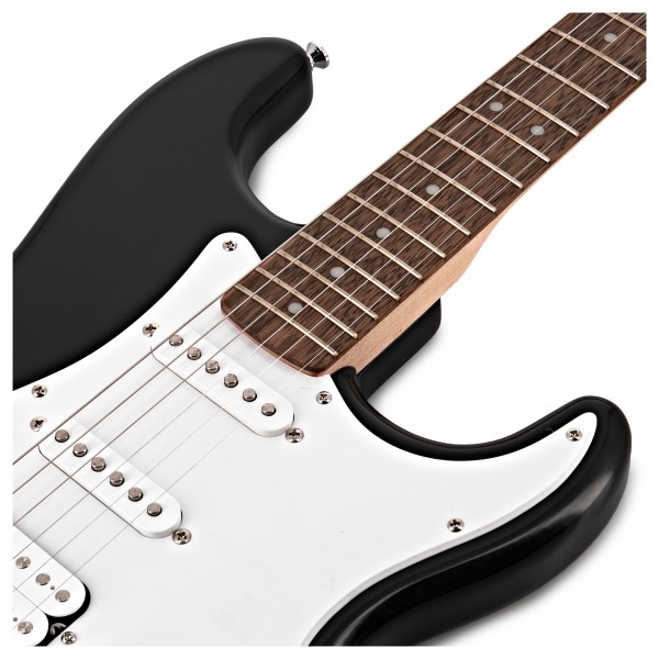 Squier Bullet Stratocaster HSS Hard Tail, Black at Gear4music