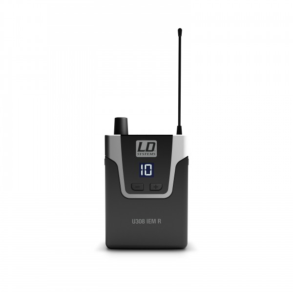 LD Systems U308 IEM Receiver Front Panel